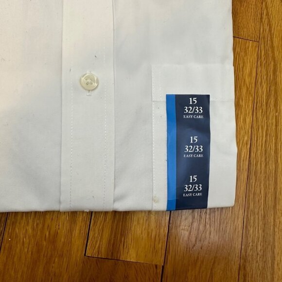 Croft &‎ Barrow White Classic Fit Button Up - Picture 3 of 3